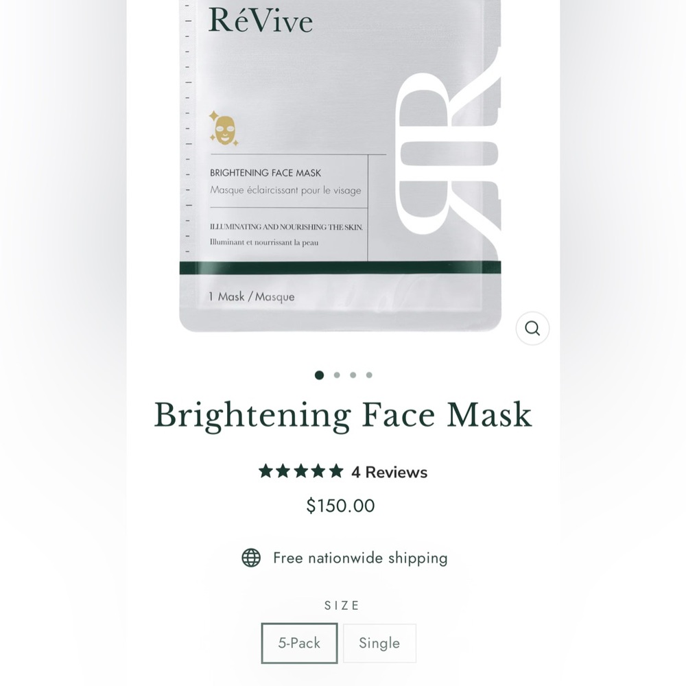 Nourishing Brightening Face Mask